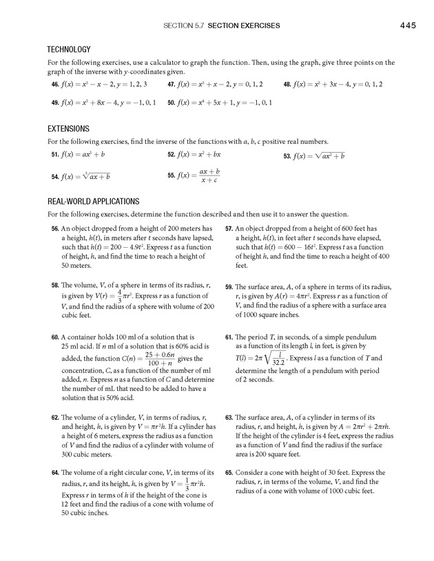 Algebra and Trigonometry - Front Matter 463